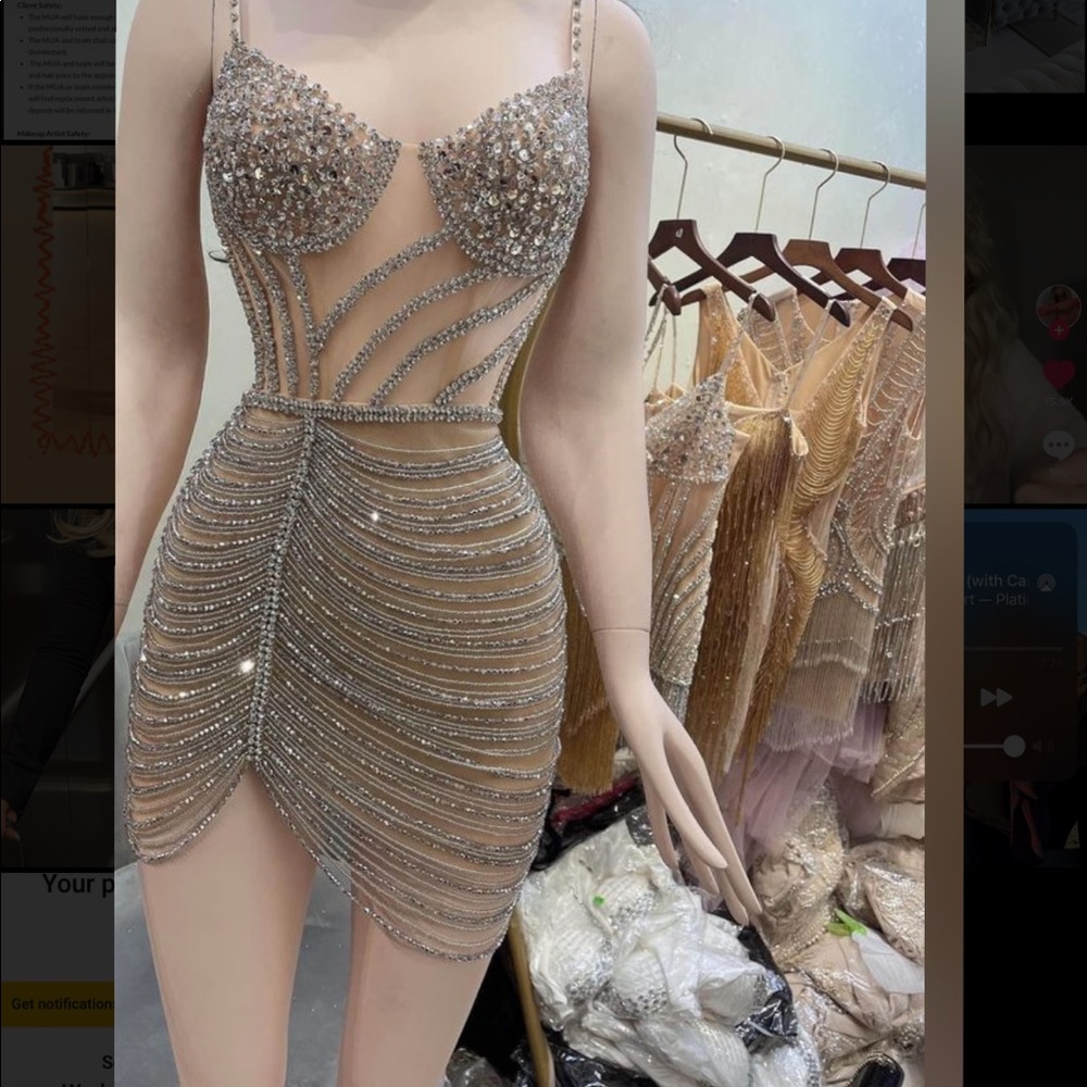 Size small Crystal dress